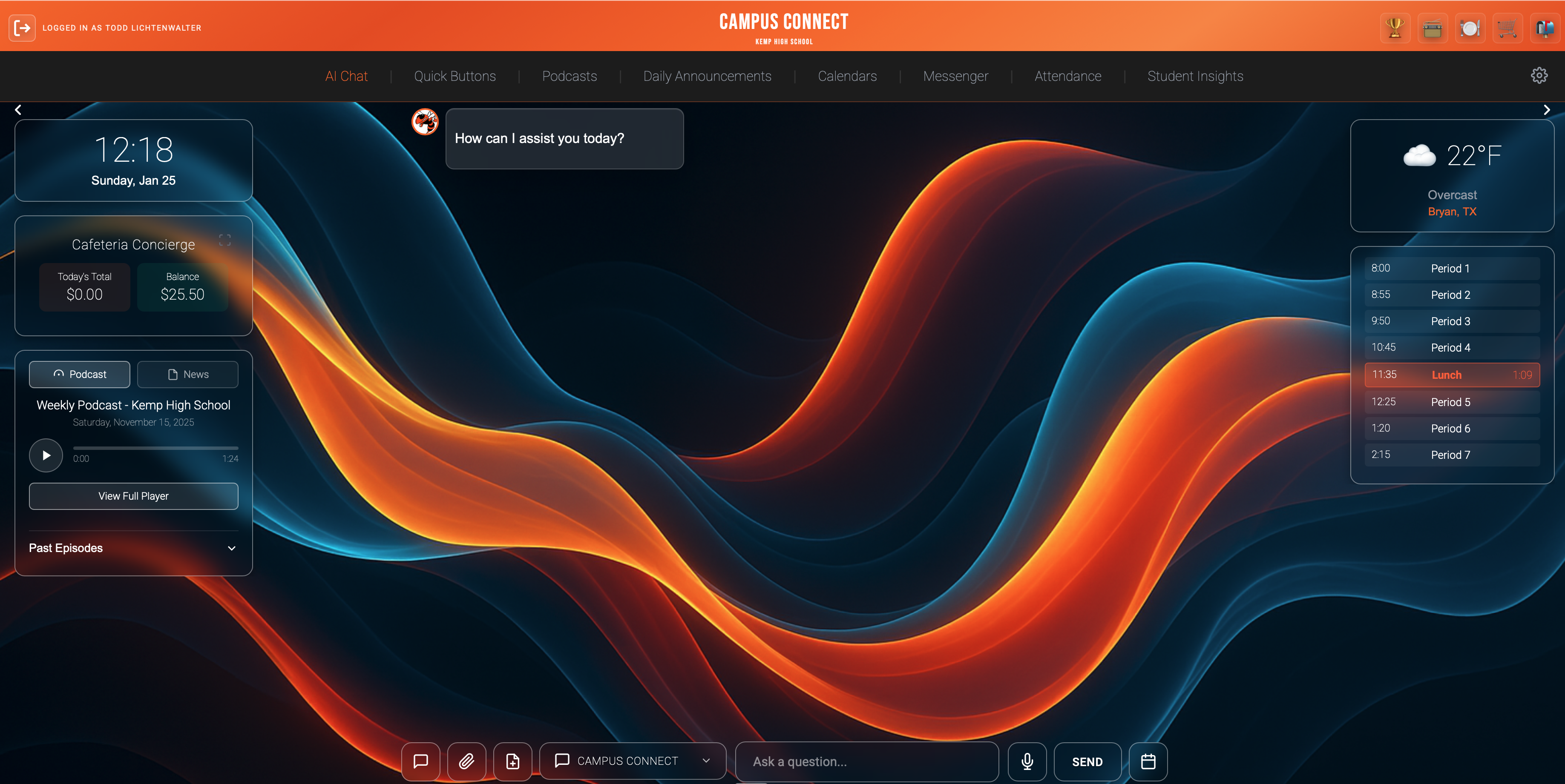 Campus Connect AI Agent